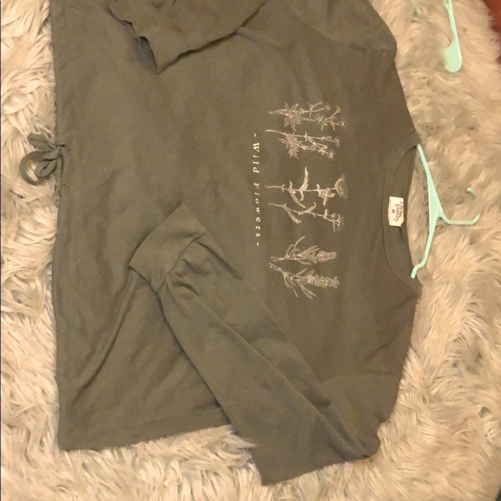 Long sleeve blouse